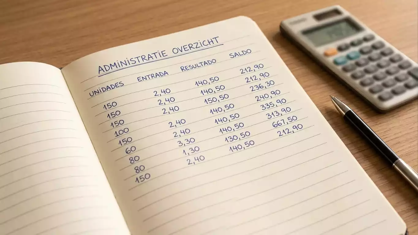 Bloco de notas com unidades de aposta e registo de gestao de banca para snooker